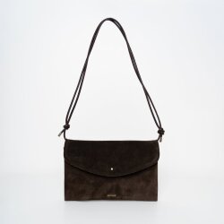 Cute Clutch Suede Mocha