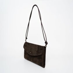 Cute Clutch Suede Mocha
