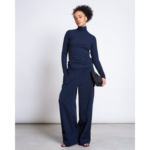 Rib Turtleneck Mio Nightfall