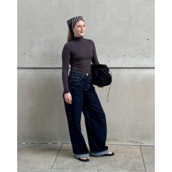 Rib Turtleneck Mio Mud