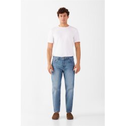 Rise Relaxed Tapered Minimal Stretch - Stay Blue