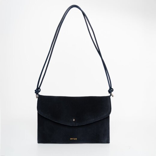 Cute Clutch Suede Dark Blue
