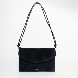 Cute Clutch Suede Dark Blue