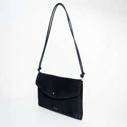 Cute Clutch Suede Dark Blue
