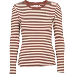 Ludmilla LS Tee Mink / Whisper white / mink