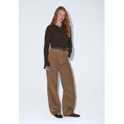 Donna High Relaxed Washed Khaki Cord