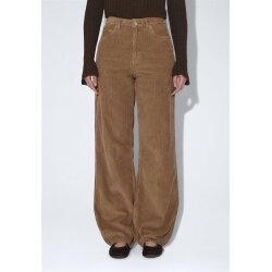 Donna High Relaxed Washed Khaki Cord