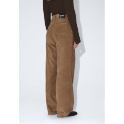 Donna High Relaxed Washed Khaki Cord