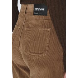Donna High Relaxed Washed Khaki Cord