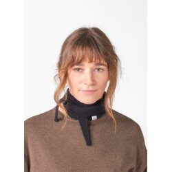 Violet Schmaler Strickschal Black One size