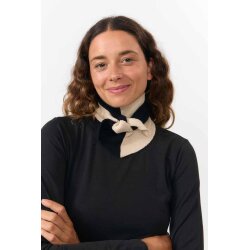 Alma Scarf Bicolor Black