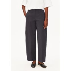 BARREL LEG TWILL PANT dark steel