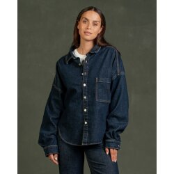 Mae Shirt Dark Rinse