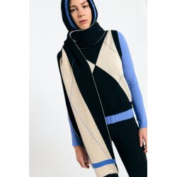 Relvas Vest Argyle Black