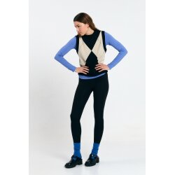 Relvas Vest Argyle Black