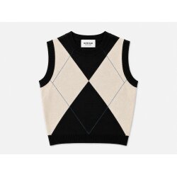 Relvas Vest Argyle Black