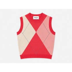 Relvas Vest Argyle Red