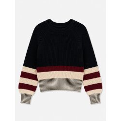 Nelas Jumper Stripes Black