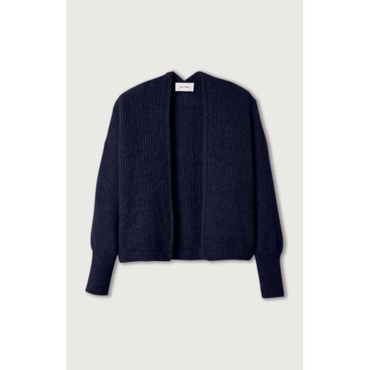 EAST NAVY CHINE Strickjacke